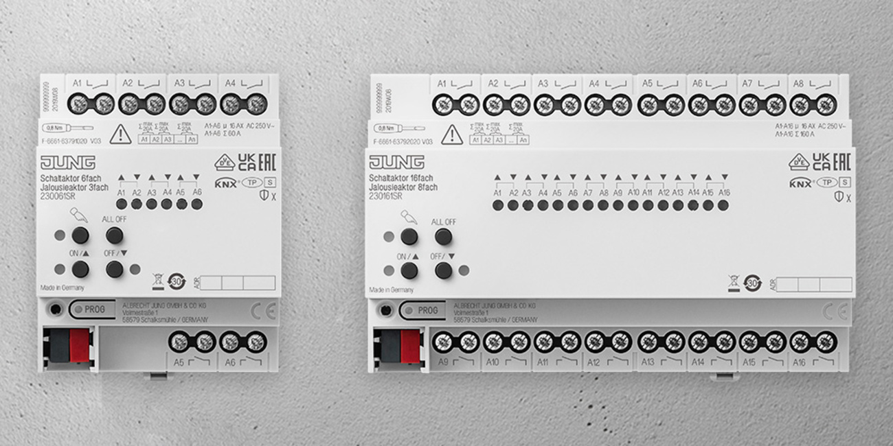 KNX Schalt- und Jalousieaktoren bei Harald Merget Elektrotechnik GmbH in Laufach